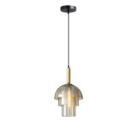 HEBXMF Lámpara colgante con fuente de luz E27,Lámpara de araña de estilo minimalista francés,Lámpara colgante de vidrio creativa de alta transmisión de luz,Accesorios de iluminación decorativos para r