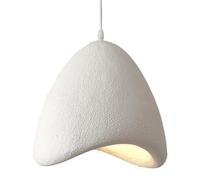 HEBXMF Lámpara colgante de poliestireno de alta densidad de modelado creativo, lámpara de araña de estilo industrial japonés, lámpara colgante de un solo cabezal con base E27, accesorios de iluminació