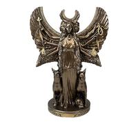 Hecate Hekate Triple Diosa de la Magia Noche Luna Escultura Griega Efecto Bronce