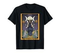 Hécate The Moon Tarot Card Goddess Witchcraft Pagan Wiccan Camiseta
