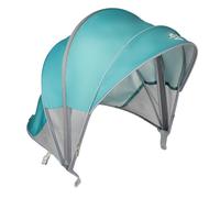 HECCEI Accesorio de Sombrilla para Flotador - UPF 50+ Desmontable (Shell Green)
