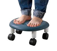 Heces bajas enrollables, taburetes bajos enrollables | El taburete rodante de Shi tiene un grueso cojín de espuma de memoria que se adapta a la forma de su cuerpo de 360 grados Heces giratorias | Ho