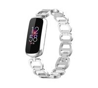 HECHENBAO Compatible con pulseras de lujo/especiales, correa de reloj de metal, adecuada for uso diario.(Silver)