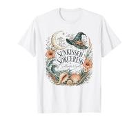 Hechicera Bohemia besada por el Sol hechizos de Agua Salada Bruja Costera Camiseta