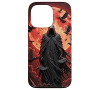 Hechicero Oscuro y Sangre Luna Oscura Cuervos góticos fantasía Carcasa para iPhone 13 Pro