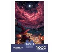 Hechicero Puzzle De 1000 Piezas 70x50cm/1000pcs Cielo Rosa Juego Relajante Creativo con Educación Y Decoración Hogareña Regalo Universal para Todos