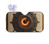 Hechizo De Soledad Impreso Automóvil Parasol Parabrisas Aislamiento Térmico Protector Solar para Parabrisas Delantero Portátil Automóvil Parasol para Furgonetas Coche Todoterrenos 76x140cm