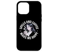 Hechizos y café Goth Girl Witch Halloween Vibes Carcasa para iPhone 12 Pro Max