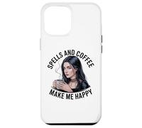 Hechizos y café me hacen feliz bruja gótica Carcasa para iPhone 12 Pro Max