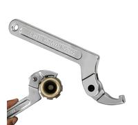 HECHKJ llave de gancho C ajustable 19-51 mm, llave inglesa pequeña compacta de acero cromo vanadio y acero al carbono, llave open-end adjustable wrench para mecánicos, taller, moto y coche