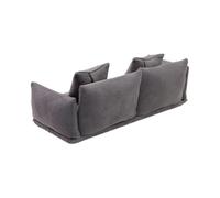 Hecho a mano pequeño sofá Dollhouses Uno Sofá Set Madera Asiento De Amor Para Escenas De Dormitorio Realista Sofá De Plástico