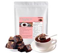 Hecho a mano viejo azúcar moreno Jengibre Té de dátiles rojas 200g Azúcar negro Jujube Cubos de jengibre Té de azúcar