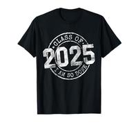 Hecho Clase de 2025 Senior 2025 Graduación 25 Regalo de graduación Camiseta