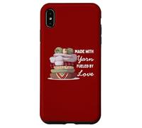 Hecho con hilo, amante del hilo, ganchillo, dama tejedora Carcasa para iPhone XS Max