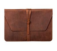 hecho. Custodia in pelle Pablo per MacBook Pro 14 (M1 e M2 | 2021-2023) -fatta a mano | commercio equo e solidale (custodia MacBook Pro M1, custodia per MacBook Pro 14