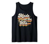 Hecho de los años 90 Groovy Retro Vintage 80s Theme Classic 1990s Camiseta sin Mangas