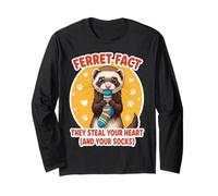 Hecho Divertido del hurón: te roban el corazón y Tus Calcetines bromean Manga Larga