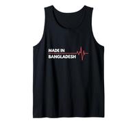 Hecho en Bangladesh Nacido en país de Nacimiento Camiseta sin Mangas