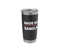 Hecho en Bangladesh nacido en país de nacimiento Vaso térmico de acero inoxidable de doble pared