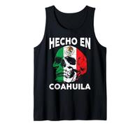 Hecho en Coahuila Mexico - Bandera Mexicana- Coahuila Camiseta sin Mangas