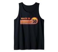 Hecho en diciembre de 1950 Impresionante Desde 1950 cumpleaños Vintage Camiseta sin Mangas