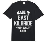 Hecho en East Kilbride Divertido Lema Nacido en East Kilbride Comfort Colors Adult Heavyweight T-Shirt