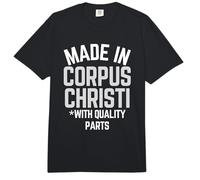 Hecho en el Corpus Christi Divertido Eslogan Nacido en el Corpus Christi Comfort Colors Adult Heavyweight T-Shirt
