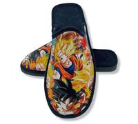 HECHO EN ESPAÑA Zapatillas de Estar por Casa - Pantuflas de Hombre - Calzado Destalonado - Calzado Ligero - Zapatillas Originales - Zapatillas Perfectas para Regalar (SON GOKU VARIOS, numeric_42)