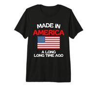 Hecho en Estados Unidos Hace Mucho Tiempo Divertido cumpleaños Americano Camiseta Premium
