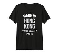 Hecho En Hong Kong Lema Divertido Nacido En Hong Kong Camiseta Premium