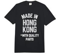Hecho En Hong Kong Lema Divertido Nacido En Hong Kong Comfort Colors Adult Heavyweight T-Shirt
