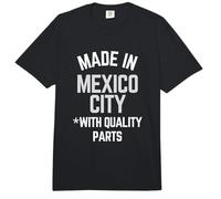 Hecho en la Ciudad de México Lema Divertido Nacido En Ciudad de Méx Comfort Colors Adult Heavyweight T-Shirt