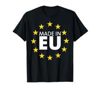 Hecho en la UE, Divertido diseño de sátira política Pro Europa Camiseta