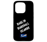 Hecho en Las Islas Marshall con Bandera Divertida Carcasa para iPhone 15 Pro