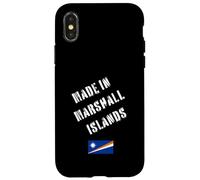 Hecho en Las Islas Marshall con Bandera Divertida Carcasa para iPhone X/XS