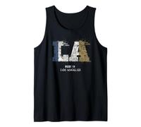 Hecho en Los Ángeles LA Vintage Pride Culture Graphic Camiseta sin Mangas