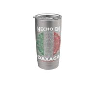 Hecho en Oaxaca Mexico - Proud Mexican - Oaxaca Vaso térmico de acero inoxidable de doble pared