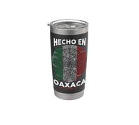 Hecho en Oaxaca Mexico - Proud Mexican - Oaxaca Vaso térmico de acero inoxidable de doble pared