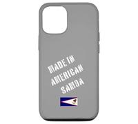 Hecho en Samoa Americana con Bandera Divertida Carcasa para iPhone 12/12 Pro