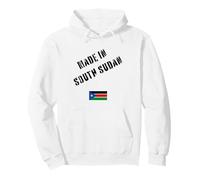 Hecho en Sudán del Sur con Bandera Divertida Sudadera con Capucha