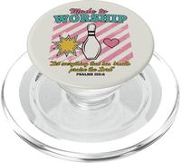 Hecho para Adorar Alabar al Señor Fe Cristiana PopSockets PopGrip para MagSafe