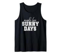 Hecho para días soleados brillante sol Camiseta sin Mangas