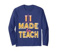 Hecho para Enseñar Ciencia y Química Divertida Manga Larga