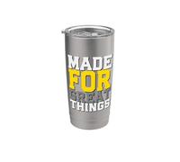 Hecho para grandes cosas Vaso térmico de acero inoxidable de doble pared