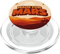 Hecho para Marte - Exploración Espacial Divertida Astronomía PopSockets PopGrip para MagSafe