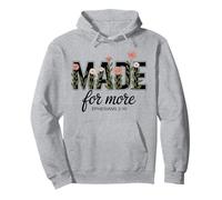 Hecho para más Flores Jesús Efesios 2 10 Sudadera con Capucha