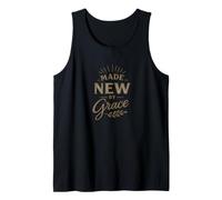 Hecho por Grace Christian Faith Bible Versos bendecidos Jesús Camiseta sin Mangas