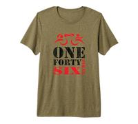 Hecho UN Cuarenta Punto Seis - Triatlón de Distancia Completa Camiseta Premium