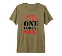 Hecho UN Cuarenta Punto Seis - Triatlón de Distancia Completa Camiseta Premium