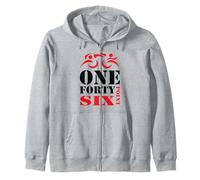 HECHO UN CUARENTA punto SEIS - Triatlón Full Iron Distance Sudadera con Capucha